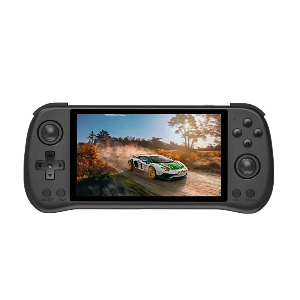 SKU_1_Black Powkiddy x55 Handheld Game Console
