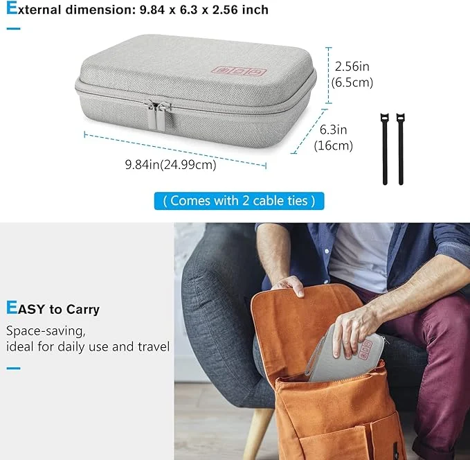 Travel Electronic Organizer Case 6