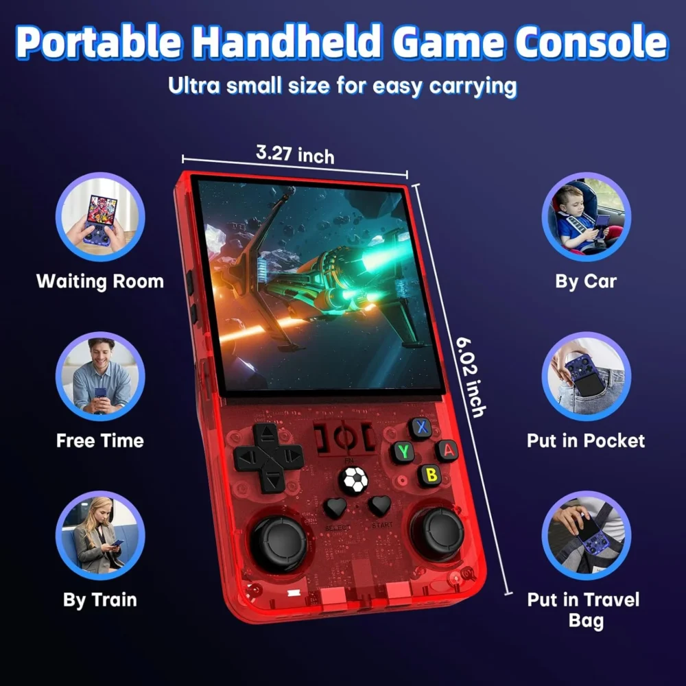 R36S Retro Handheld Game Console
