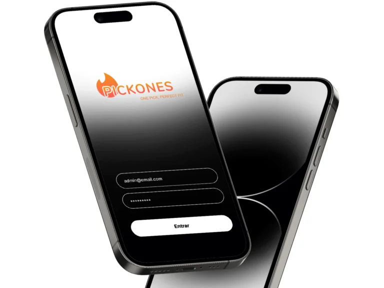 PickOnes test iphone