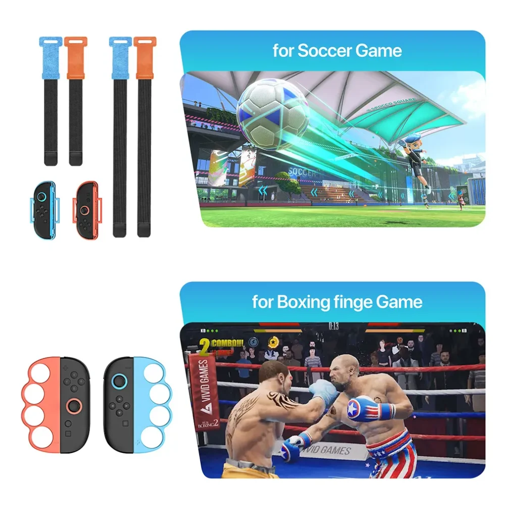 25 in 1 Switch Sports Accessories Bundle with Storage Bag 06