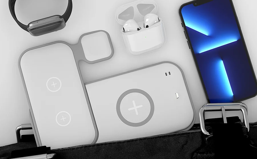 Fast Dual Phone Wireless Charging Station