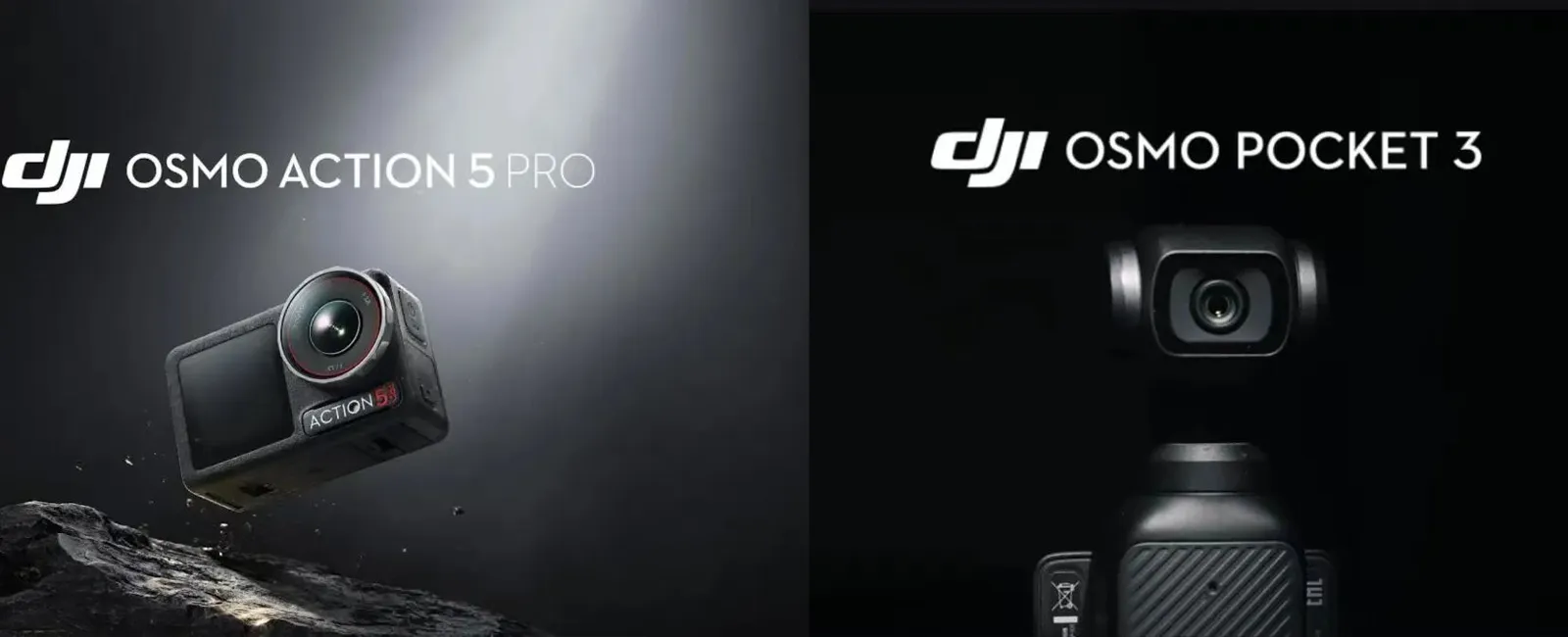 DJI Action 5 pro vs DJI Osmo Pocket 3 detailed comparison