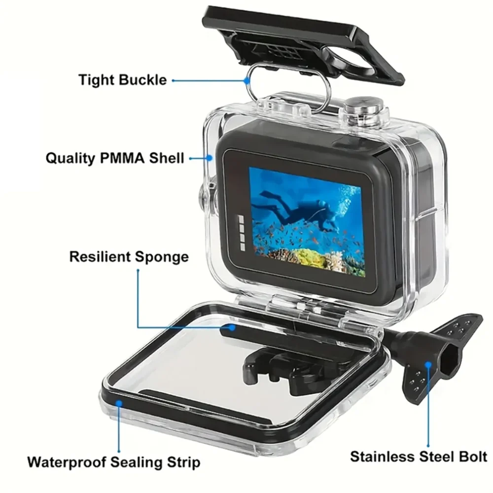 DJI Osmo Action 5 Pro Waterproof Underwater Housing 3