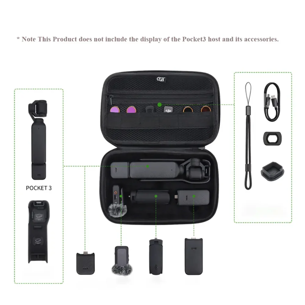 DJI Osmo Pocket 3 Travel Waterproof hard case 3