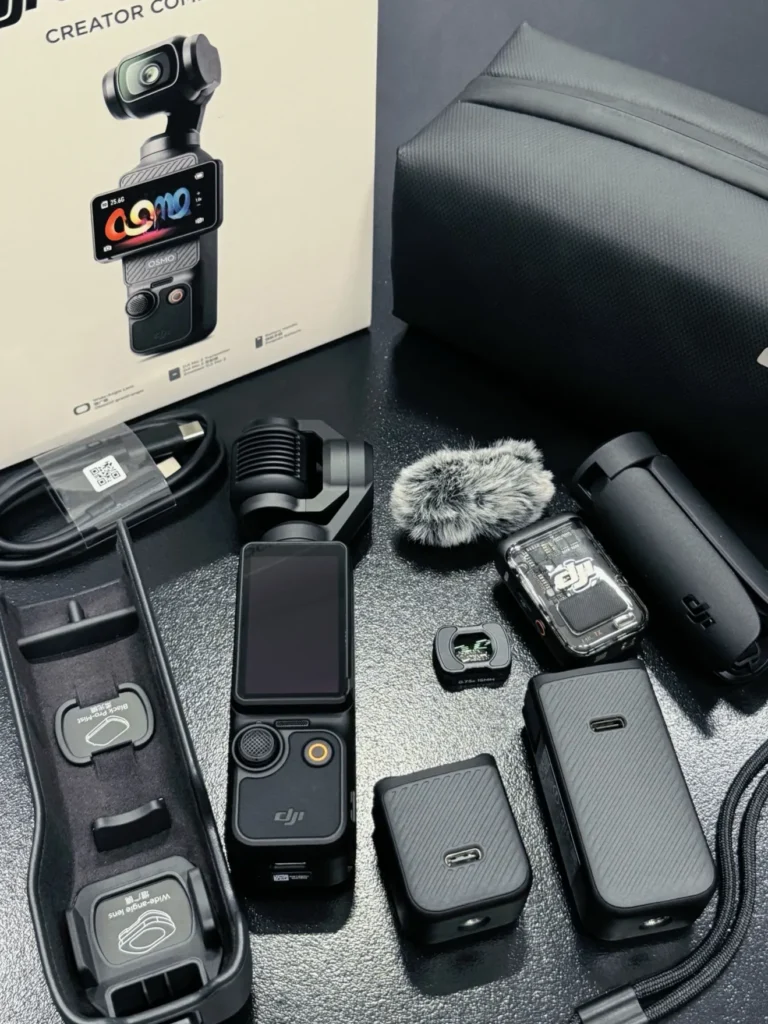 DJI Osmo Pocket 3 with a handle 1
