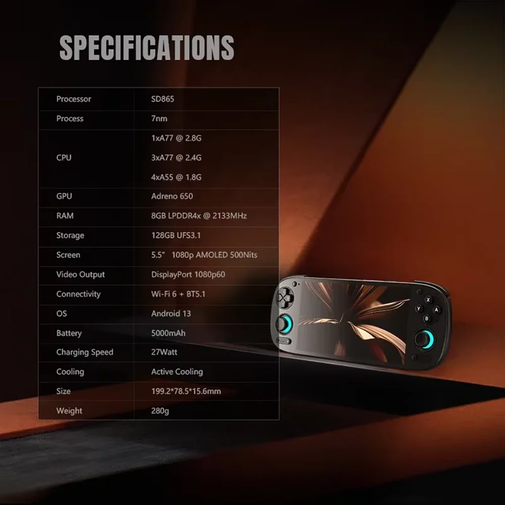 Retroid Pocket 5 main specifications
