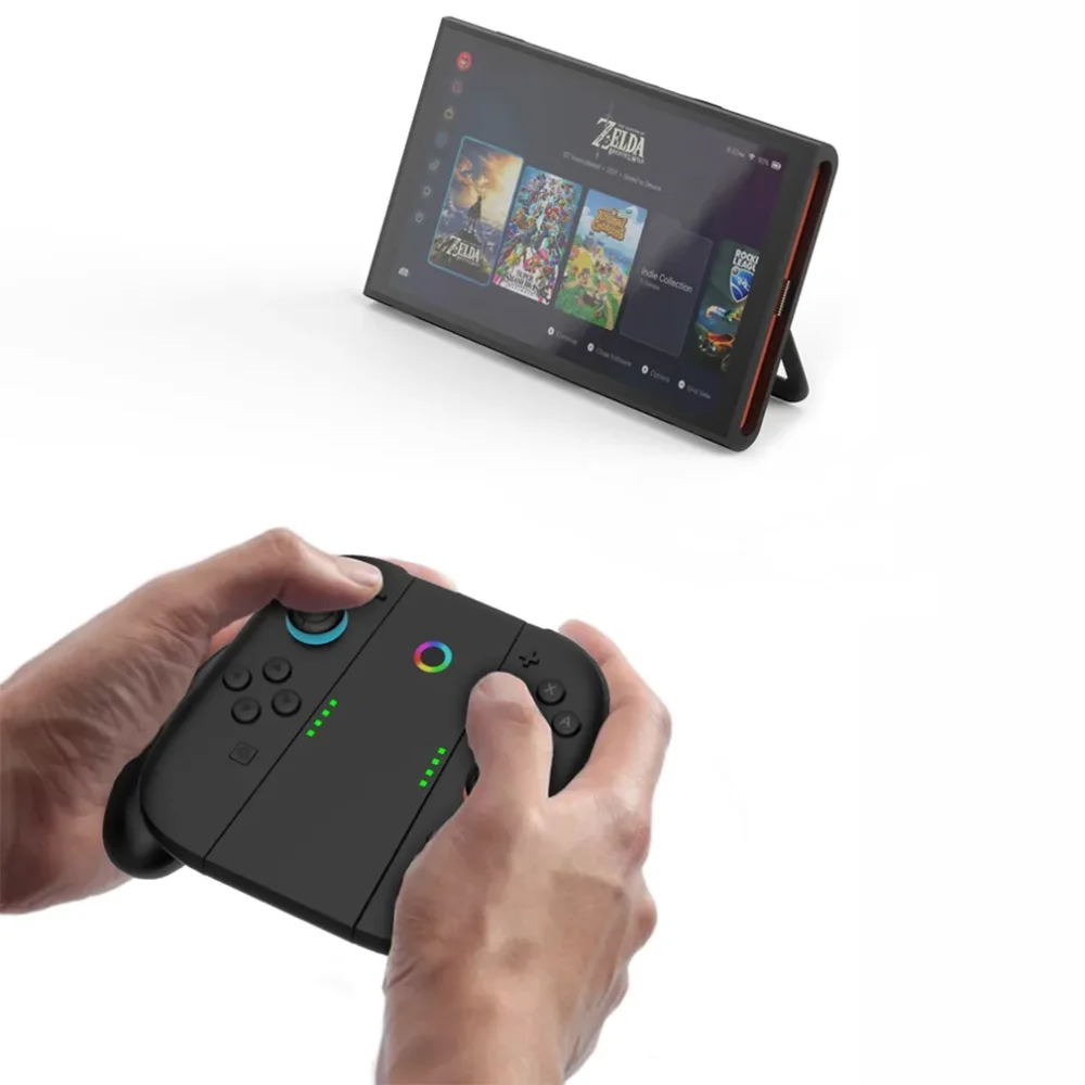 Switch2 Joycon charging grip for small game controllers 5