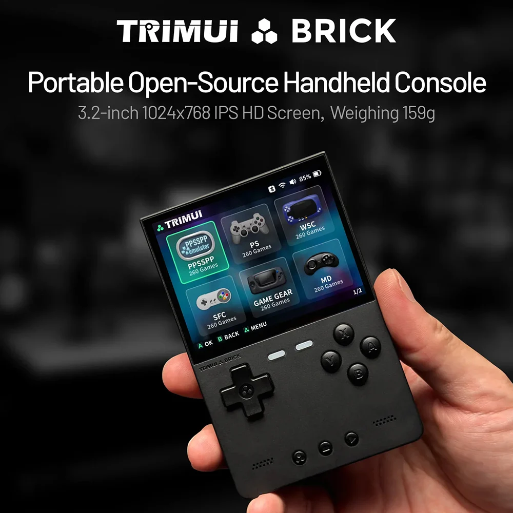 TRIMUI BRICK Handheld Game Console description images 1