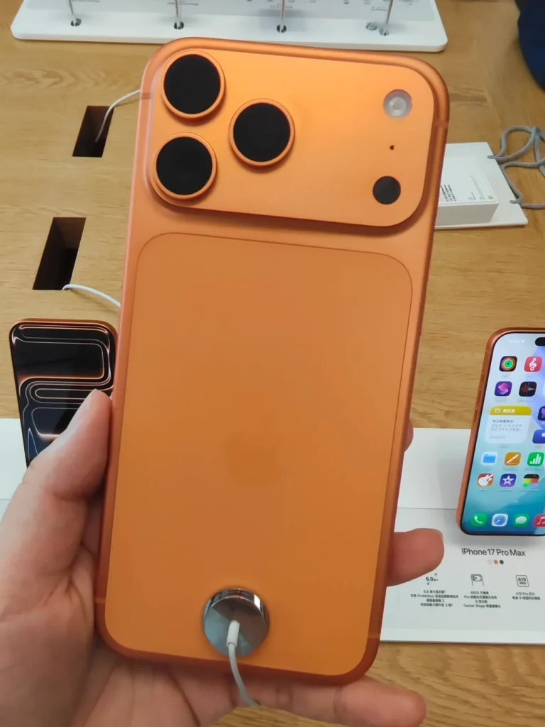 iphone 17 colors​ orange 03
