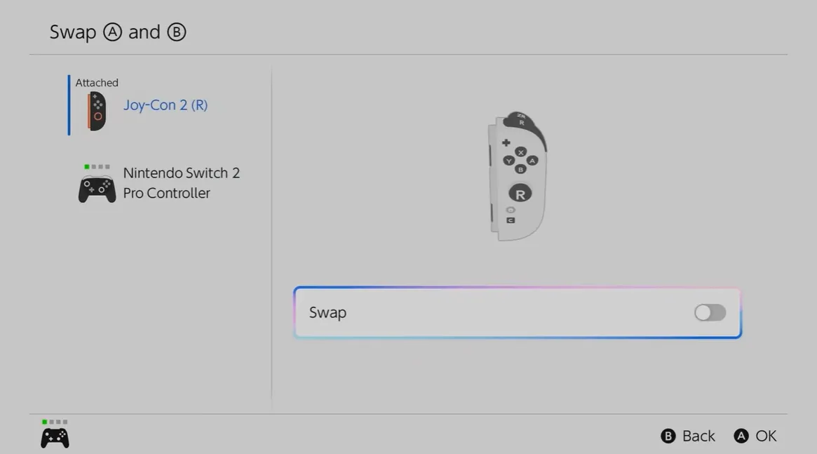 Nintendo Switch 2: Make these 8 settings to make the game smoother 12 04 How to replace the AB button position of switch 2 2 1