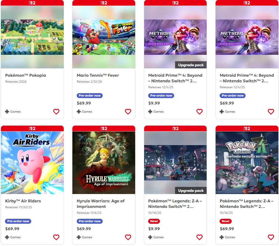 Nintendo Switch 2: Make these 8 settings to make the game smoother 19 09 How many types of Switch 2 games are there 1
